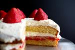 Canadian Strawberry Shortcake with Lemonpepper Syrup Recipe Dessert