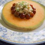 Canadian Chicken Salad in Cantaloupe Alcohol