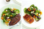 American Paprika Rubbed Steakfish With Roast Pumpkin Salad Recipe Drink
