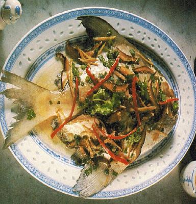 Chinese Steamed Whole Fish Dinner