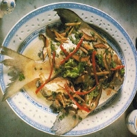 Chinese Steamed Whole Fish Dinner