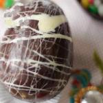 American Easter Eggs Marbled Dessert