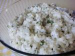 American Creamy Rice With Lemon Herbs and Parmesan Dinner