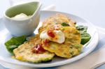 American Asparagus And Corn Fritters Recipe Dessert