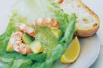 American Prawn and Avocado Cocktail Recipe Appetizer