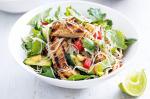 American Chicken Noodle And Cashew Salad Recipe BBQ Grill