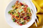 American Prawn and Noodle Salad Recipe Dinner