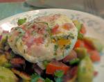 American Baked Eggs with Ham and Chives Dessert