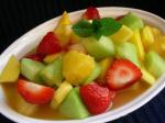 Indian Aromatic Fruit Salad Dessert