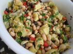 Spanish Antipastostyle White Bean Salad Appetizer
