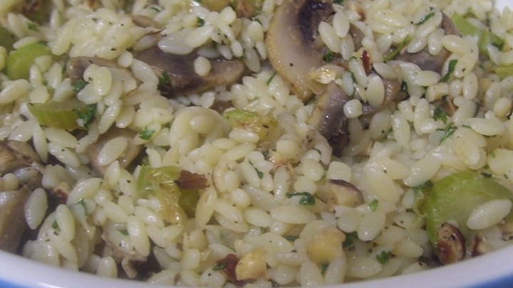 American Hazelnutmushroom Pilaf Recipe Appetizer