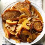American Skillet Pork Chops with Apples and Onion Appetizer