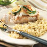 American Skillet Pork Chops with Zucchini Appetizer