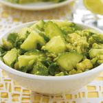 American Cool Cucumber and Avocado Salad 1 Appetizer