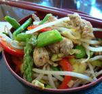 Chinese Szechuan Braised Chicken Dinner