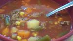American Homestyle Vegetable Beef Soup Recipe Appetizer
