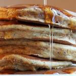 American Whole-wheat Buttermilk Pancakes Breakfast