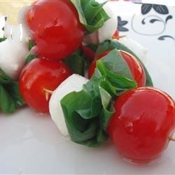 American Caprese on a Stick Recipe Appetizer