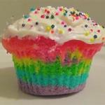 American Rainbow Clown Cake Recipe Appetizer