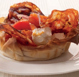 American Filo Tartlets Appetizer