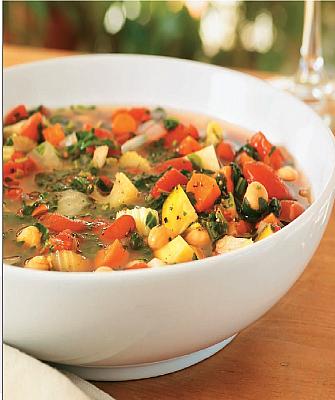 Australian Healthy Light Minestrone Soup