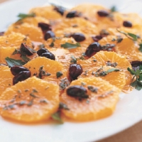 Cook Islands Oranges with Olives and Parsley Appetizer
