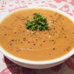 Lentil Soup Red Peppers and Sweet Potatoes recipe
