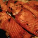 American Grilled Salmon Soya Sauce and Ginger BBQ Grill