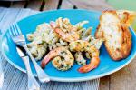 American Barbecued Prawns And Calamari With Garlic And Herb Butter Recipe Appetizer