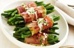 American Bean Bundles With Creamy Chive Sauce Recipe Appetizer