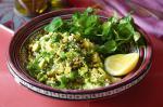 American Green Couscous With Broad Beans Dill And Pistachios Recipe Appetizer