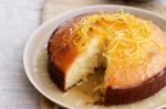 American Lemon And Cardamom Syrup Cake Recipe Dessert