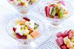 Canadian Fruit Salad With Honey Yoghurt Recipe Dessert