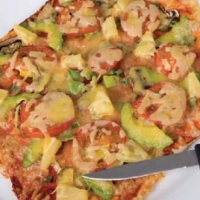 Canadian Pizza -thin Crust Dinner