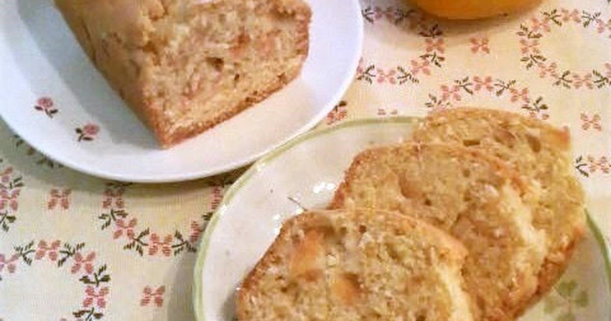 American Persimmon Pound Cake for the Autumn Season 1 Breakfast