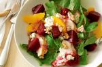 American Chicken Beetroot And Blue Cheese Salad Recipe Dinner