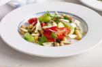 American Mediterranean Salad With Lemon and Caper Dressing Recipe Appetizer