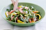 American Prawn Mango and Rocket Salad With Chilli Dressing Recipe Appetizer