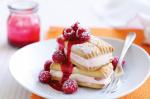 American Raspberry Icecream Sandwiches Recipe Dessert