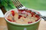 American Strawberry Rhubarb Crumble 2 Dessert