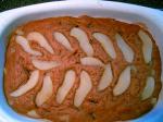 American Gingerbread With Pears Low Fat  Low Calorie Dessert