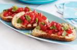 British Tomato And Basil Bruschetta Recipe 1 Appetizer