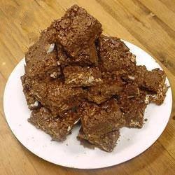 Canadian Cake Cubes with Fudge Without Baking Dessert