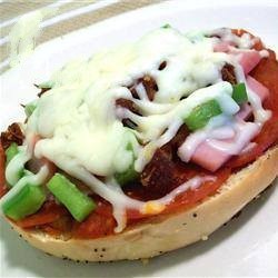 American Mini Pizza Bagel Appetizer