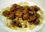 American Sauerbraten Meatballs 3 Dinner