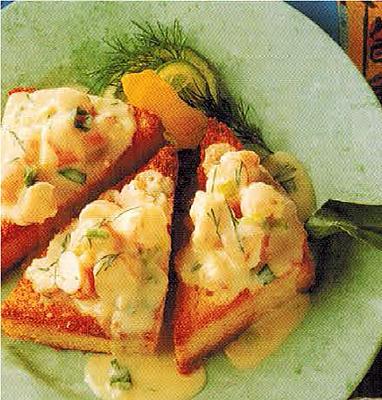 French Prawn Croustade Breakfast