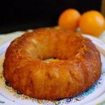 American Fluffy Cake to the Orange Without Gluten Dessert