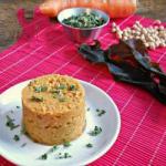 American Mashed Chickpeas and Carrots in the Moringa Appetizer