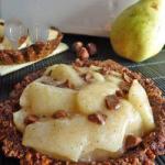 American Tarts Vegan Without Grain to the Hazelnuts and Pears of the Kiwiformenet Dessert