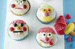 British Funny Face Cupcakes Recipe Dessert